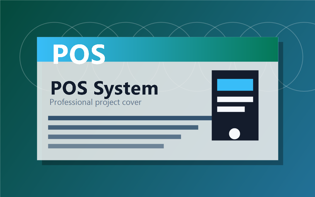 POS system UI project cover